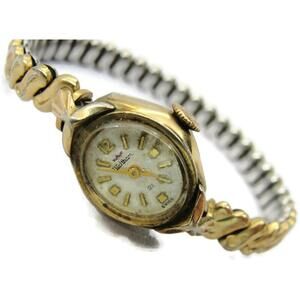 Vintage Waltham Ladies 21 Jewel Mechanical Wind Up Watch 10K Rolled Gold Plate